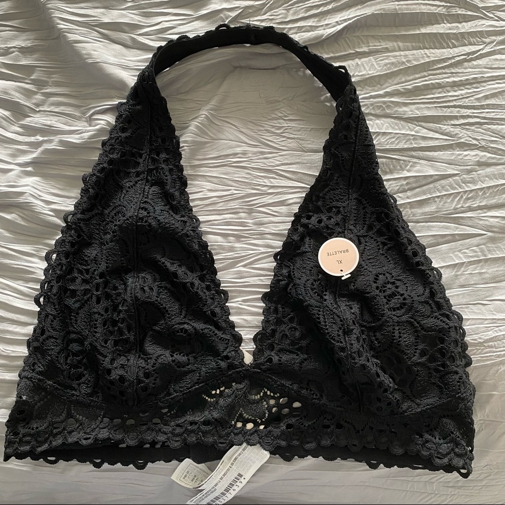 Lace Halter Bralette